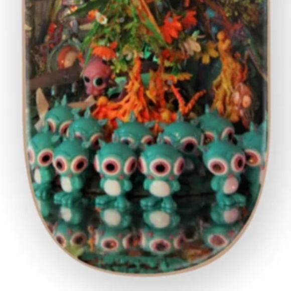 Unidentified Flying Rabbits Deck Skateboard by Ron English Limited Edition - Picture 4 of 6